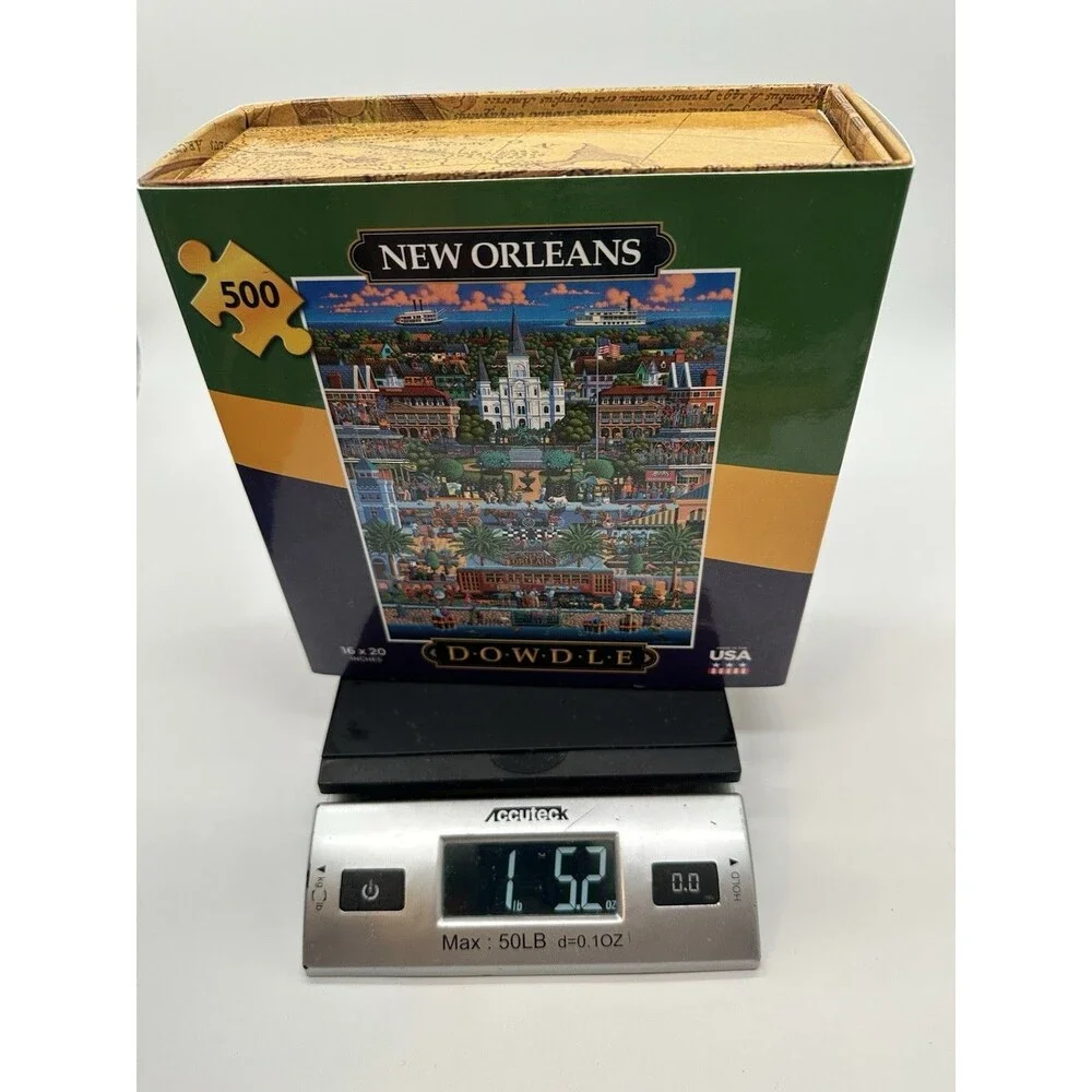 2022 Dowdle NEW ORLEANS Jigsaw Puzzle 500pc New Pieces Sealed 16x20 Made USA